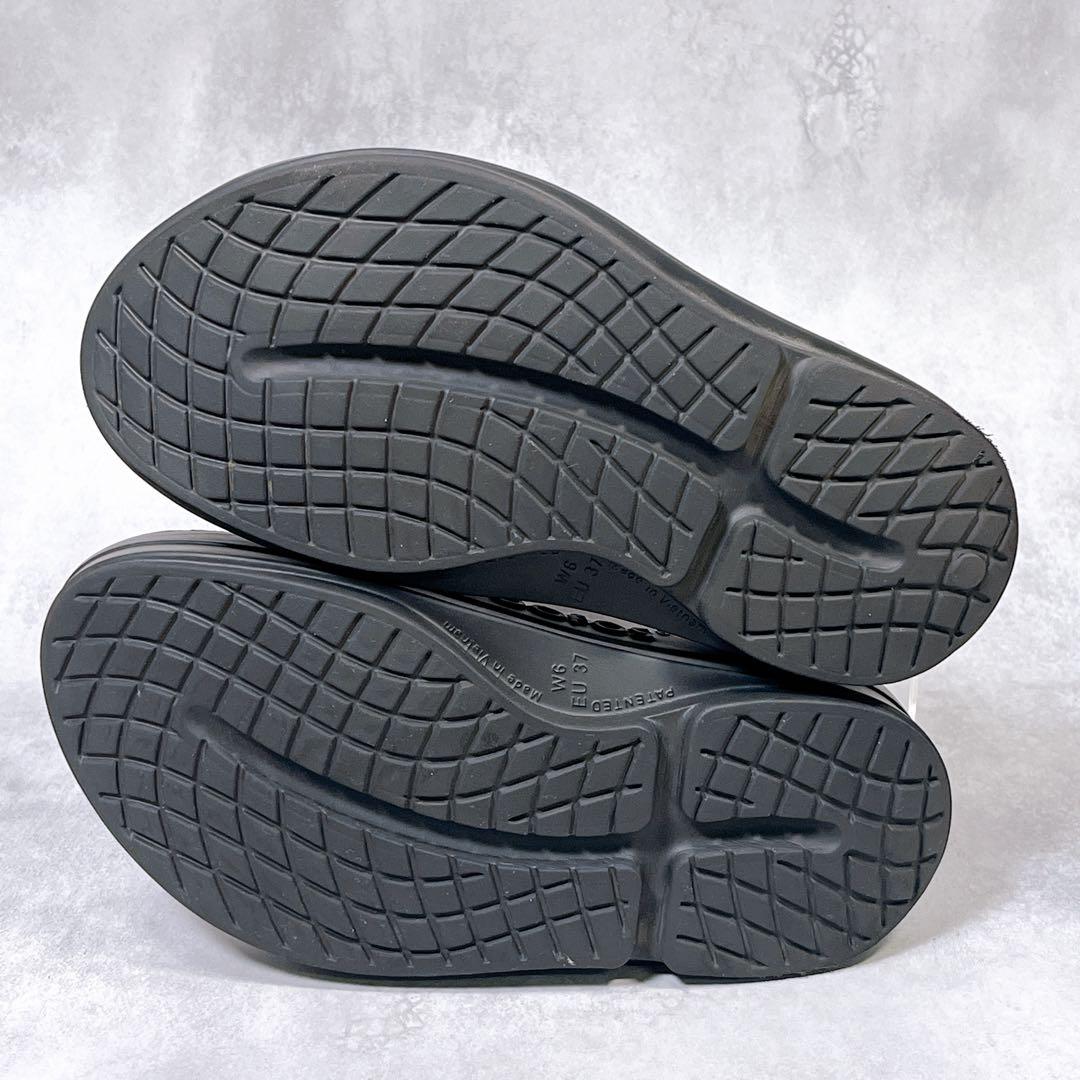 美品　ウーフォス OOmega OOahh Limited 37 厚底　ベロア