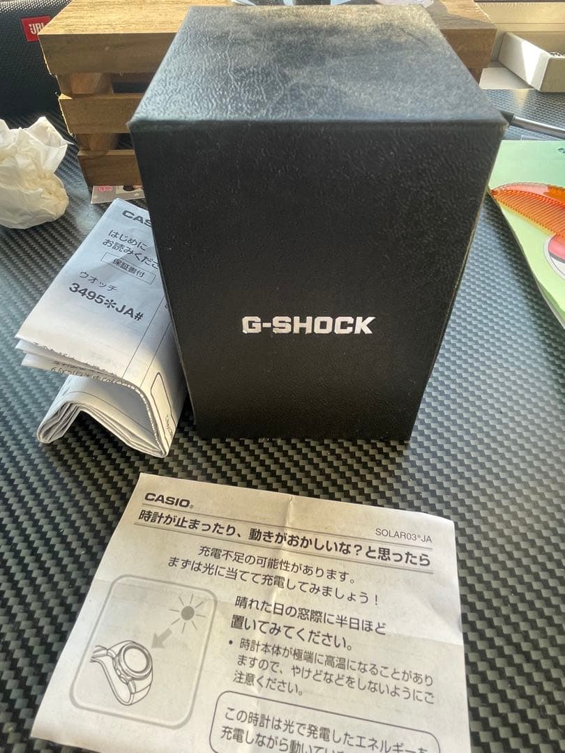 G-SHOCK ソーラー腕時計 ブラック/レッド 期間限定カラー 値下げしました
