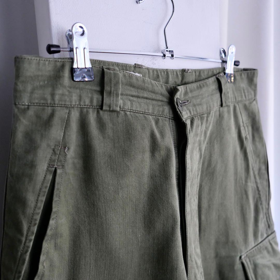 1960sフランス軍M47 後期 サイズ21 カーゴパンツ