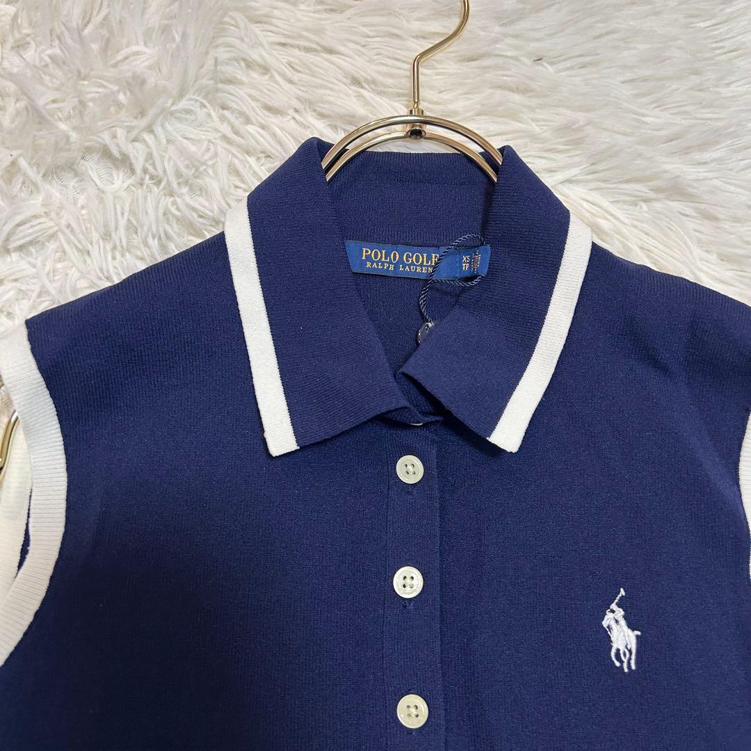 ［美品］POLO GOLF RALPH LAUREN ワンピース ネイビー XS