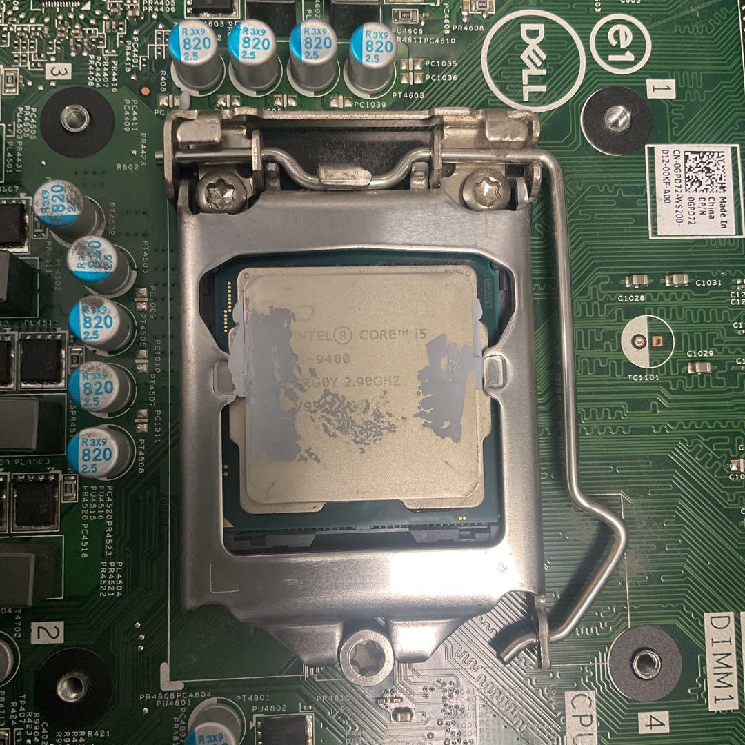 ［ジャンク］Dellデスクトップパソコンi5-9400本体と電源ケーブルのみ