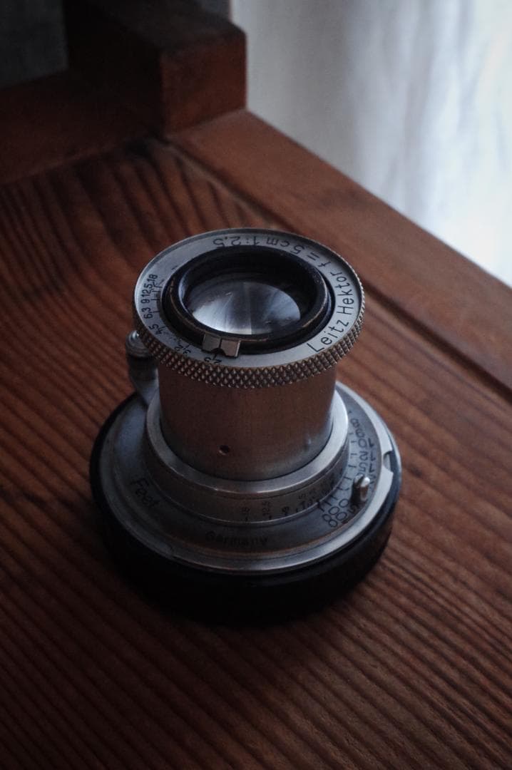 Leica ヘクトール L50mm F/2.5 クローム Hektor 作例あり