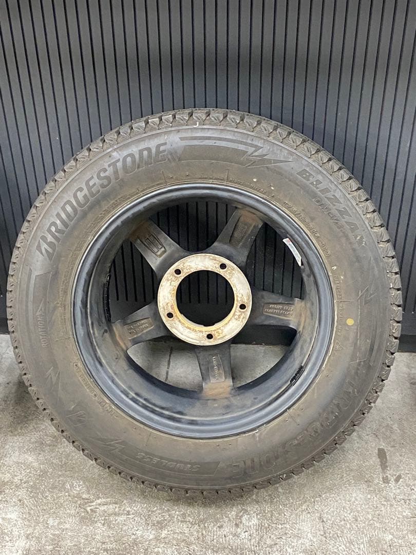 ジムニー 純正アルミ ブリヂストン ブリザックDM-V3 スタッドレス