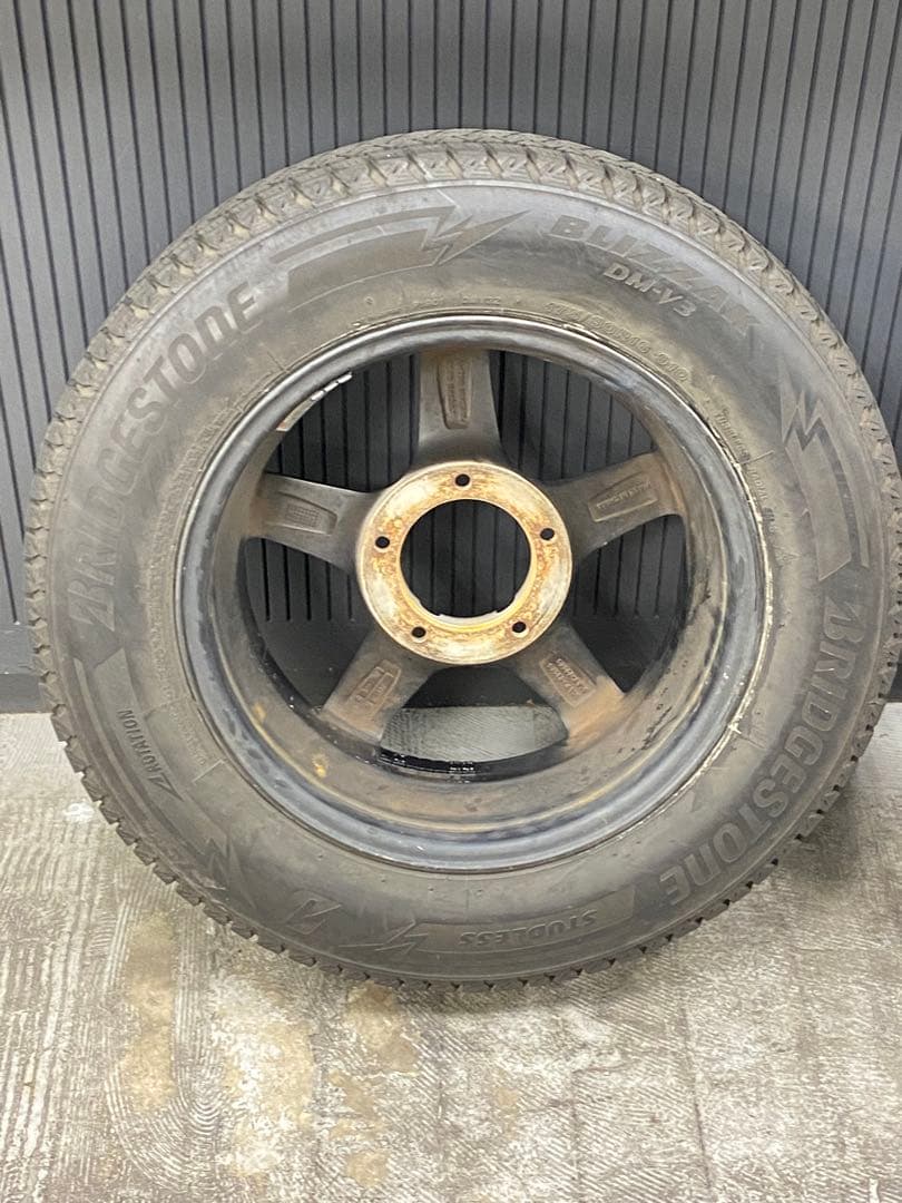 ジムニー 純正アルミ ブリヂストン ブリザックDM-V3 スタッドレス