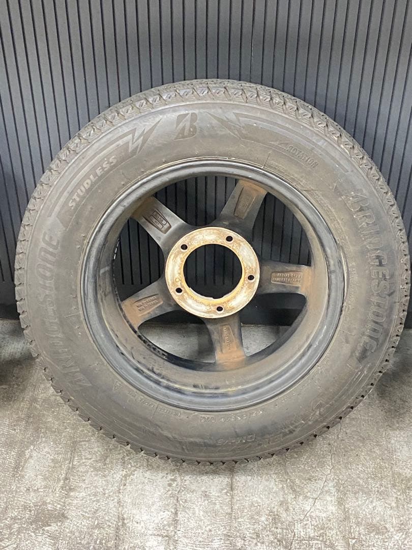 ジムニー 純正アルミ ブリヂストン ブリザックDM-V3 スタッドレス