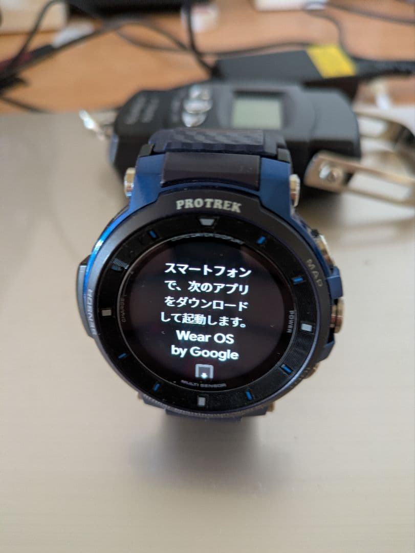 稼働品 初期化済み　CASIO PROTREK スマートウォッチ　WSD-F30