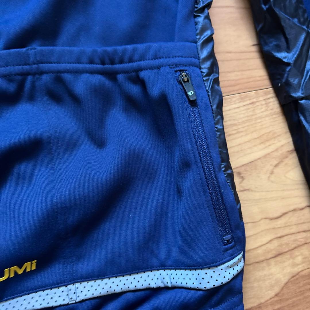 パールイズミ ジャケット 3700-BL M ロードバイク ウインタージャケット