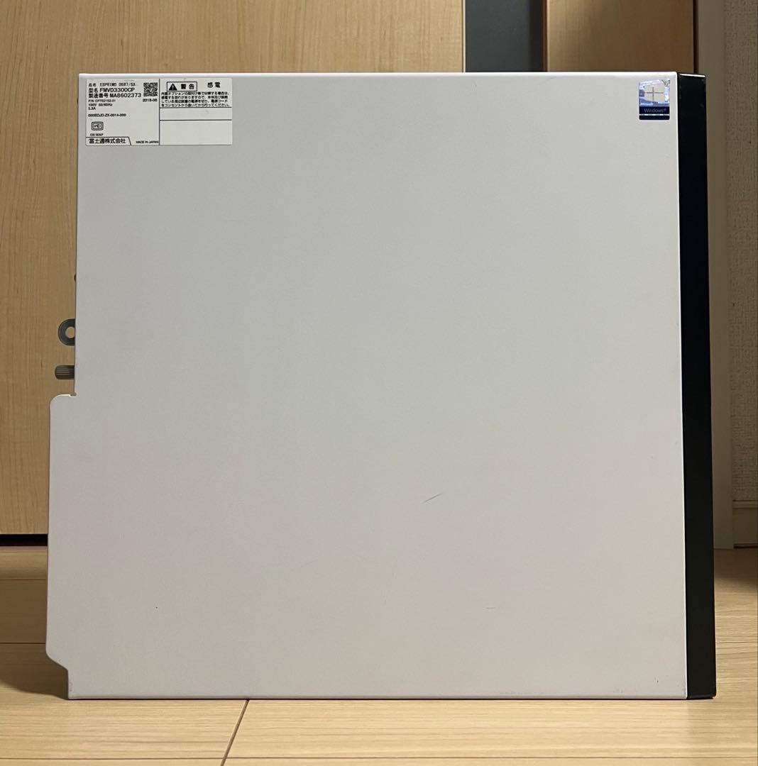 Windowsデスクトップ ESPRIMO D587/SX Win10/i7 7700