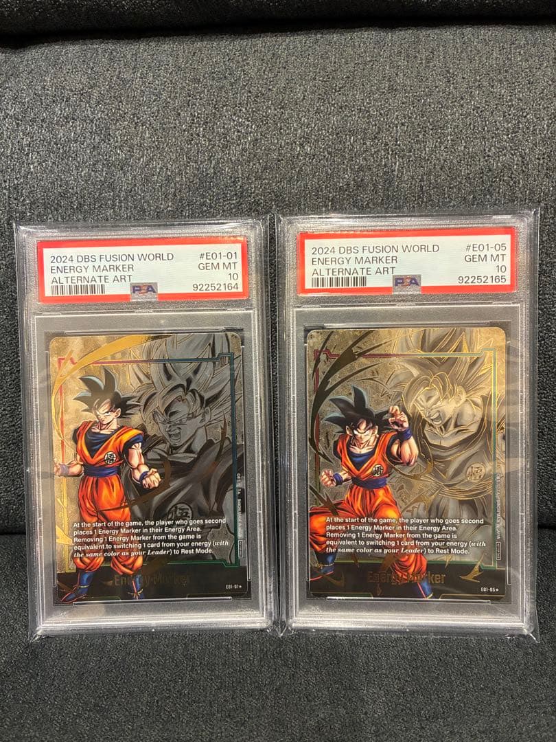 連番　孫悟空　エナジーマーカーパラレル　psa10