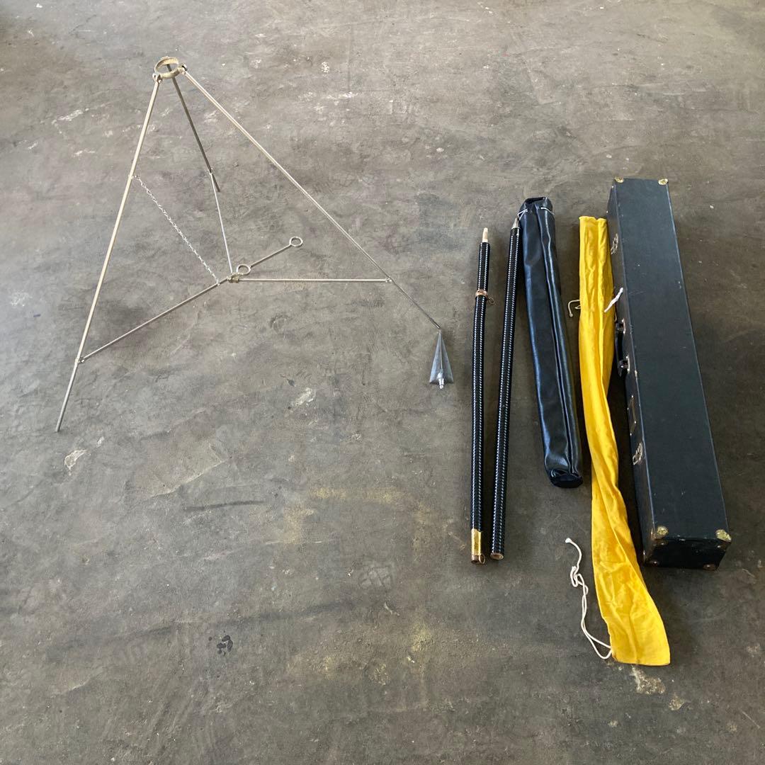 m*i様 優勝旗 校旗 社旗 旗棒 千段巻棒 天然木 スタンド 専用ケース付き