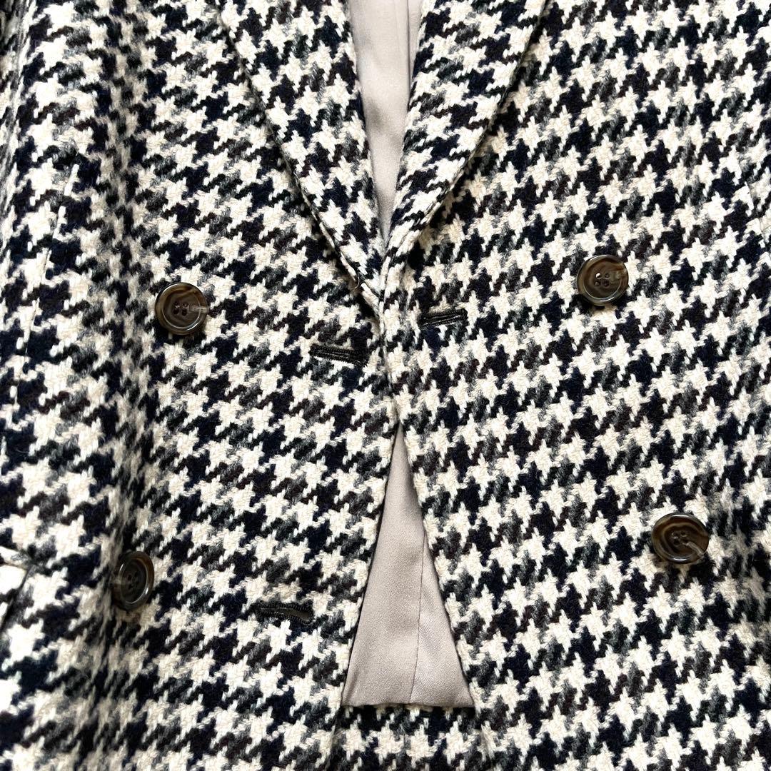 未使用 タグ付き Theory ハウンドトゥース ツイードジャケット サイズ4