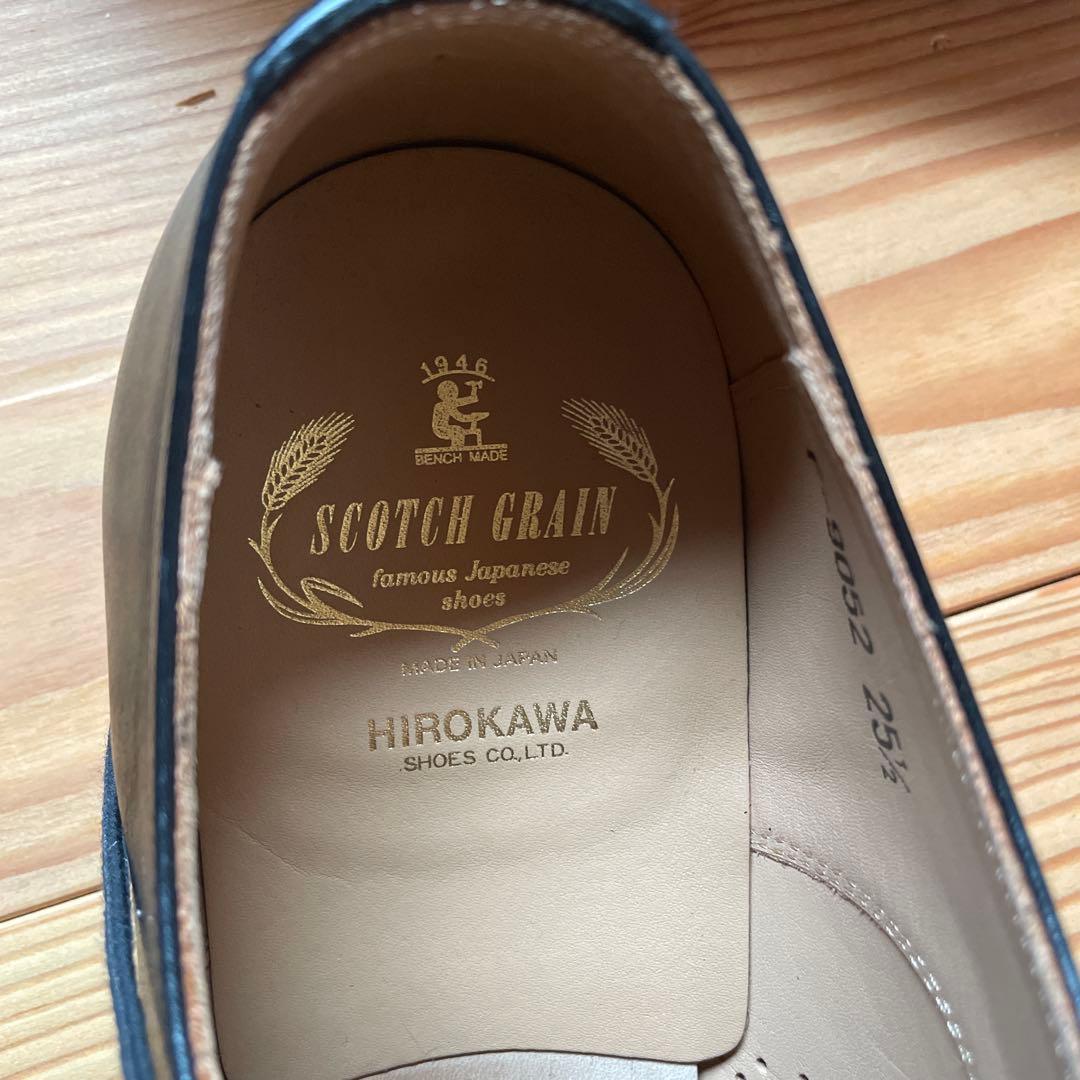 【美品】 SCOTCH GRAIN F-9052 EEE 25.5cm 冠婚葬祭