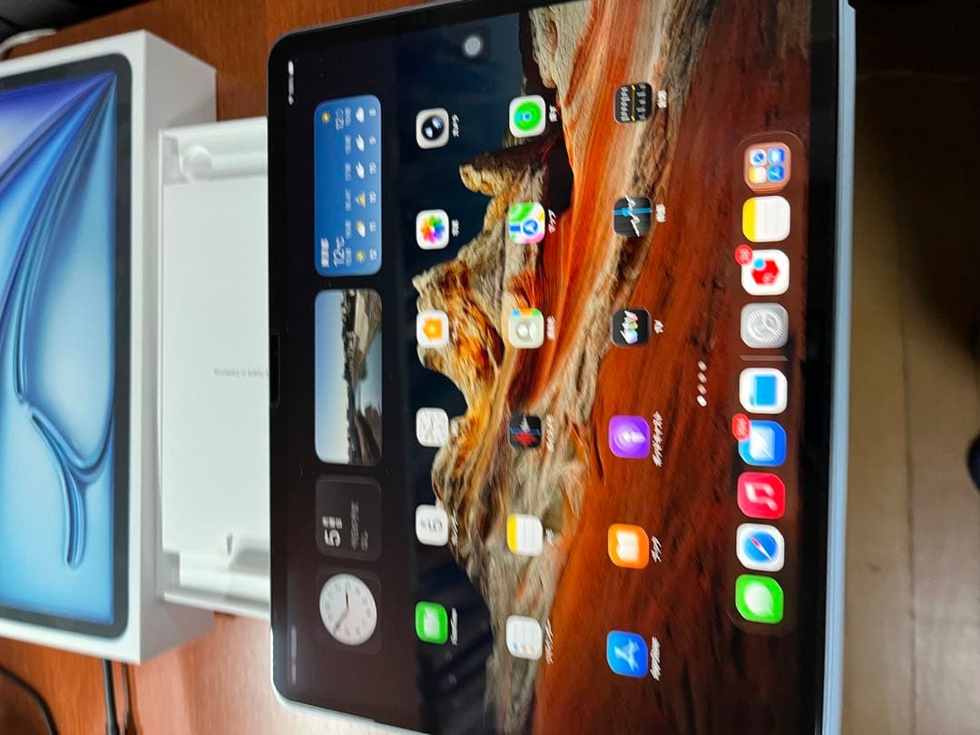 iPad Air M2 13inch WiーFi バッテリー100% 付属品完備