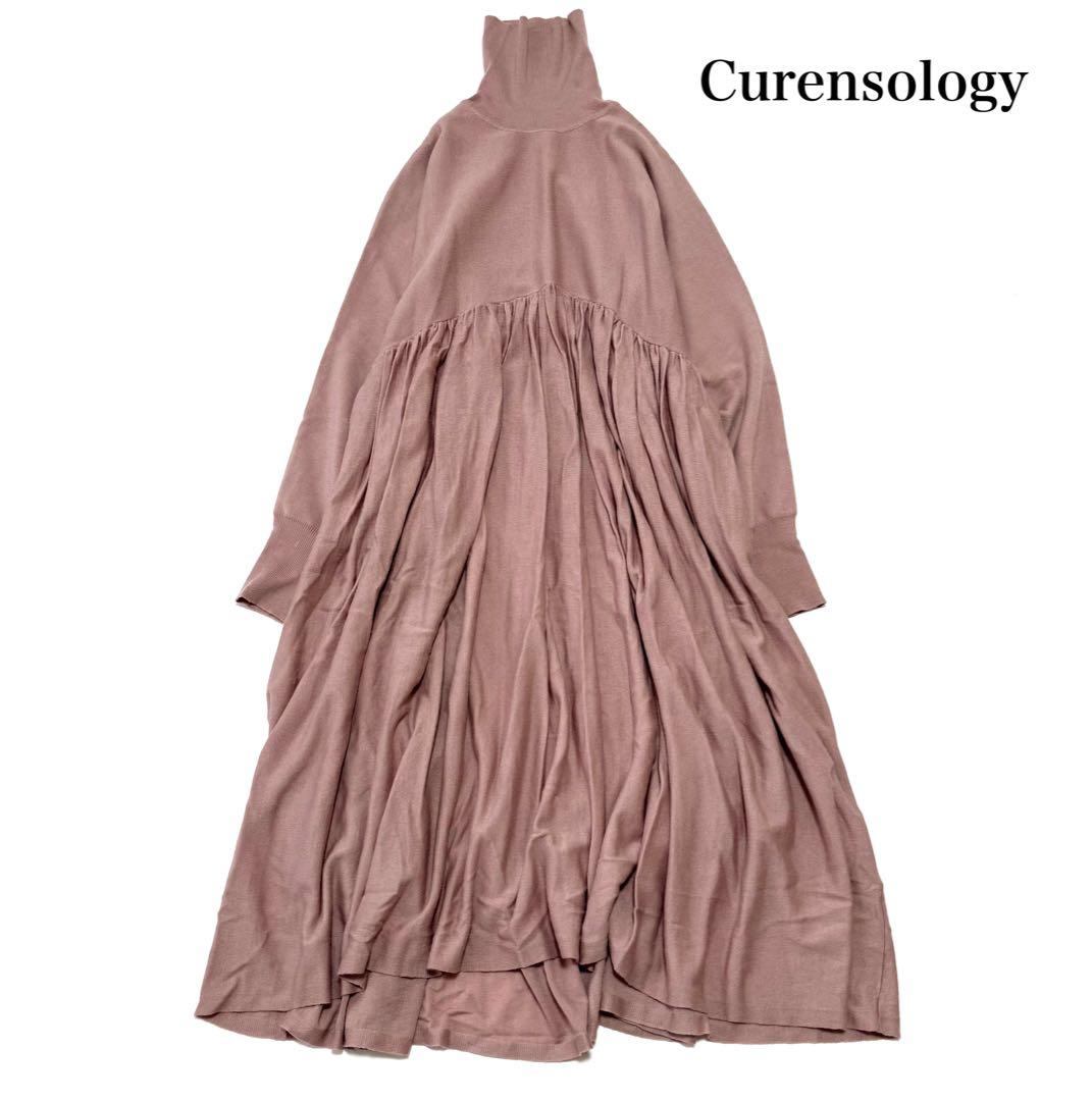 定番人気✨ カレンソロジー　ウールハイネックギャザーワンピース