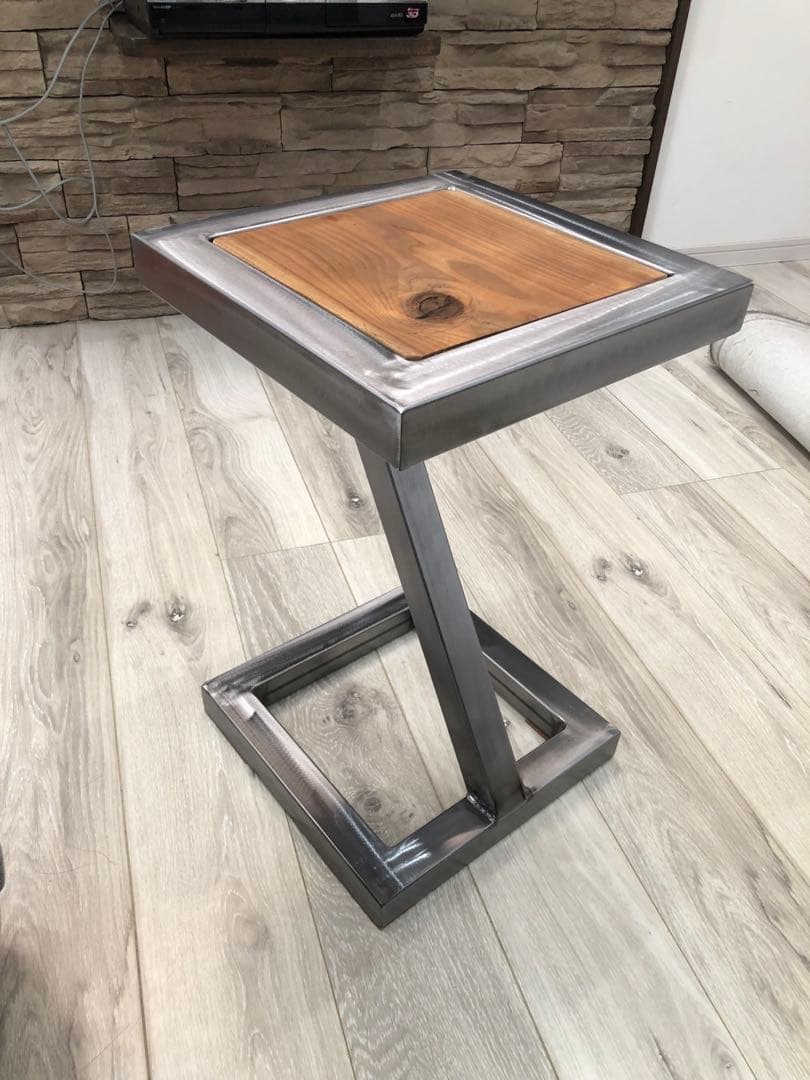 wood×iron サイドテーブル
