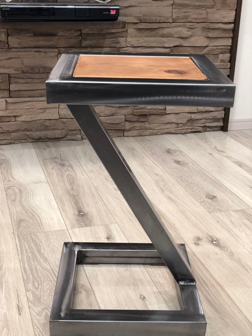 wood×iron サイドテーブル