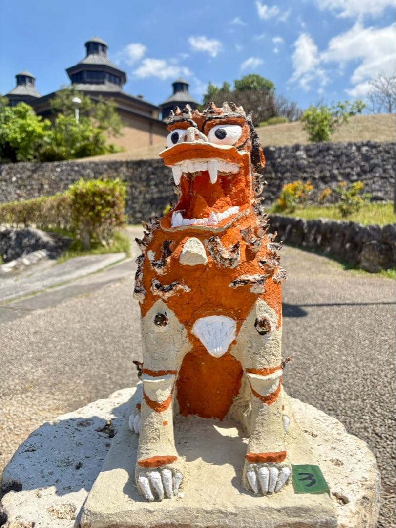 漆喰シーサー①