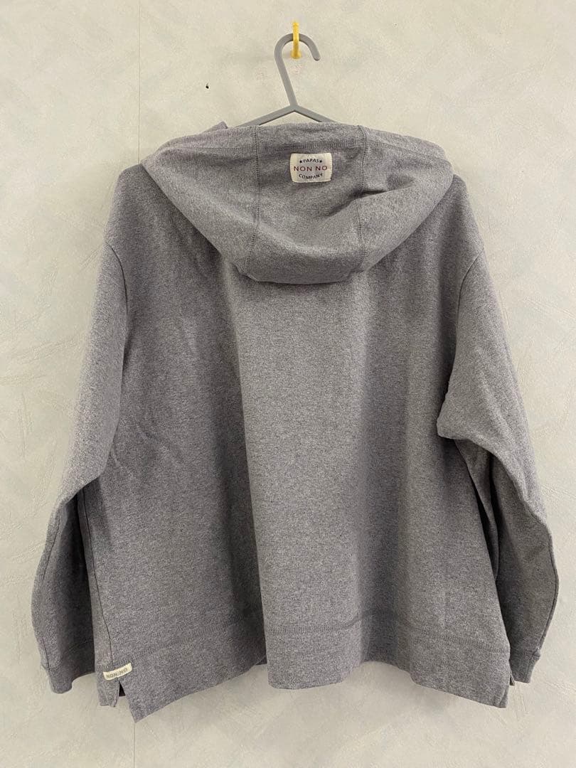 NON NO パーカー フリーサイズ レディース 洗い加工 ノンノ Papas