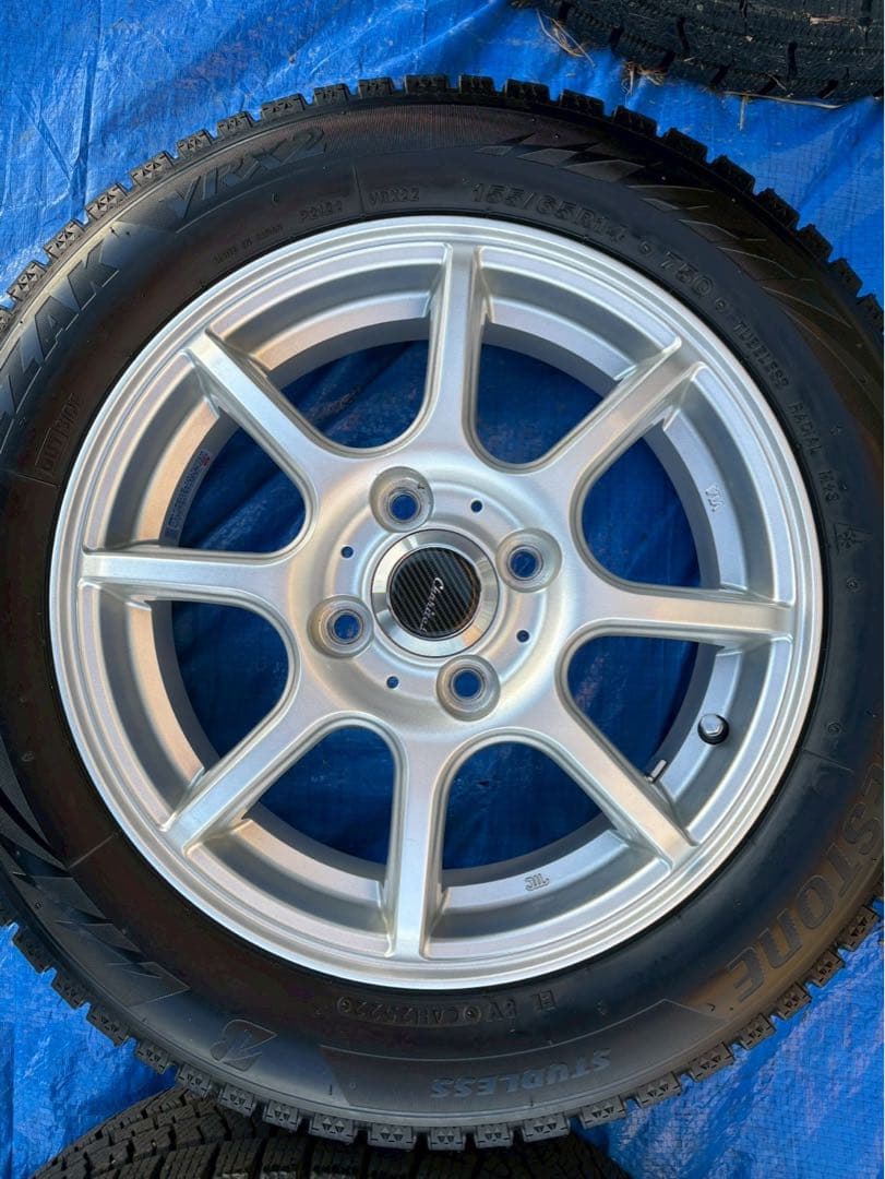 【⭐︎年末最終セール中⭐︎】ブリヂストン製155/65R14 タイヤ・ホイールセット