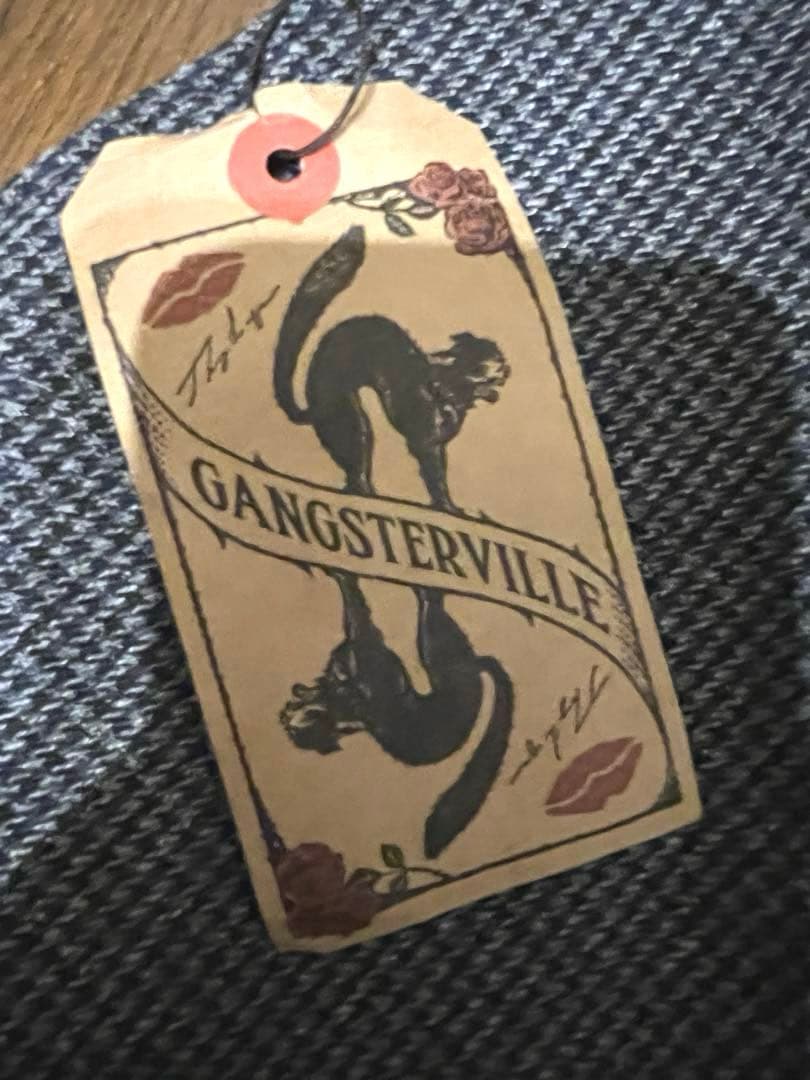 未使用タグ付き！GANGSTERVILLE SHARPERトラウザーパンツS