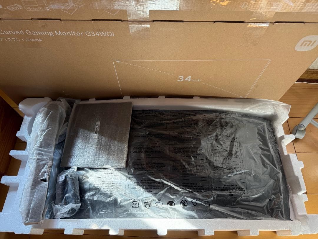 O*K様 Xiaomi ウルトラワイドモニター 34インチ G34WQi