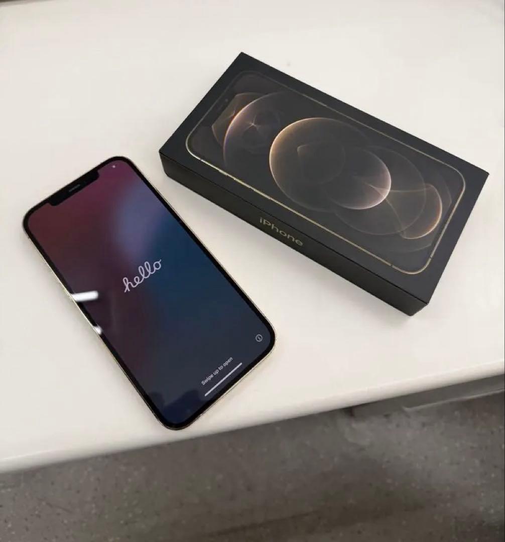 iPhone 12 Pro Max 256GB ゴールド SIMフリー