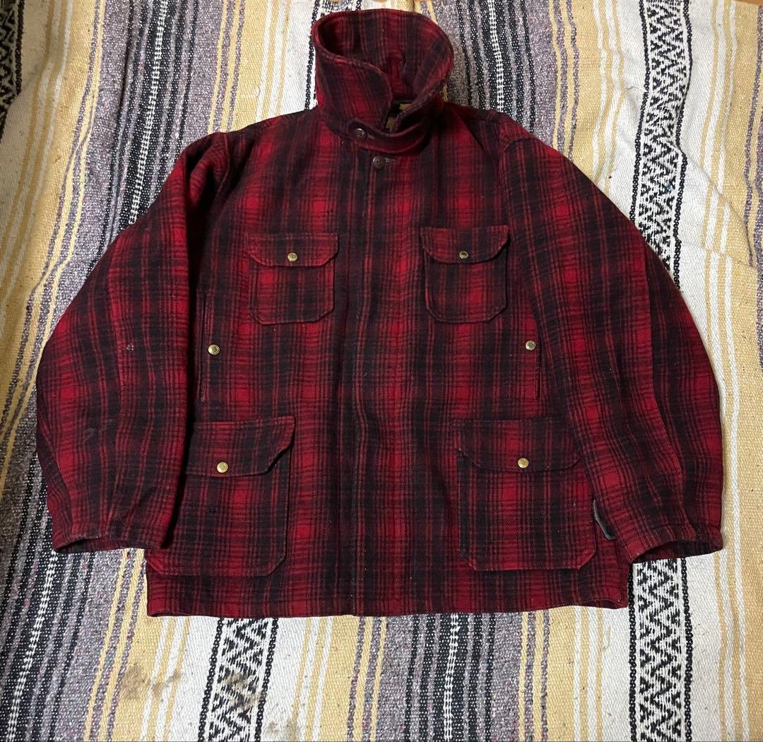 希少 40s 50s Woolrich ハンティング コート ジャケット46