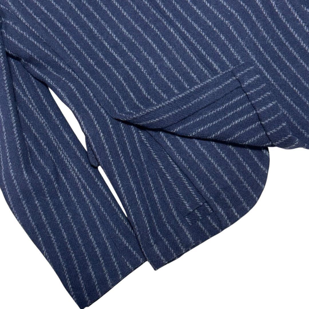 新品★ サルバトーレピッコロ ストライプ ジャケット イタリア製 定価16万円