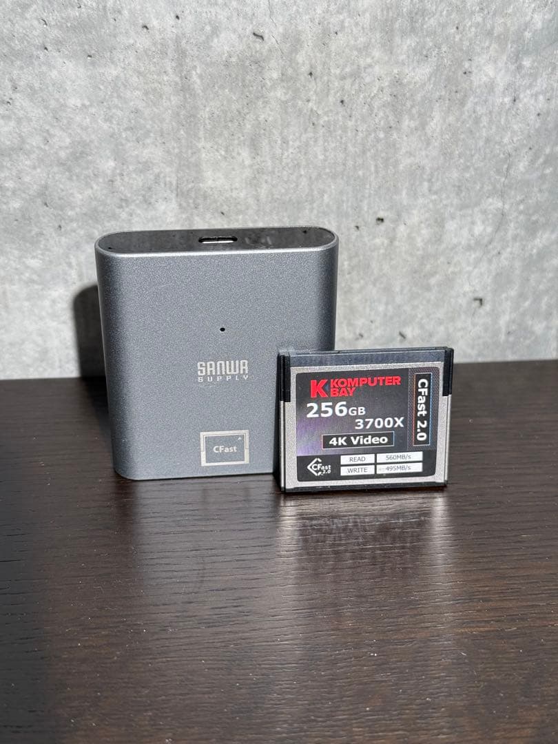 CFast2.0カード(256GB) +カードリーダ