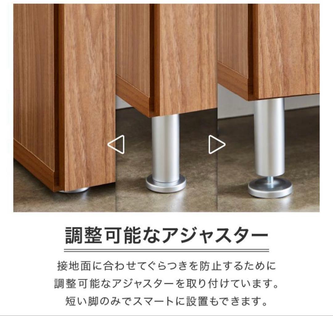 鏡付シューズボックス