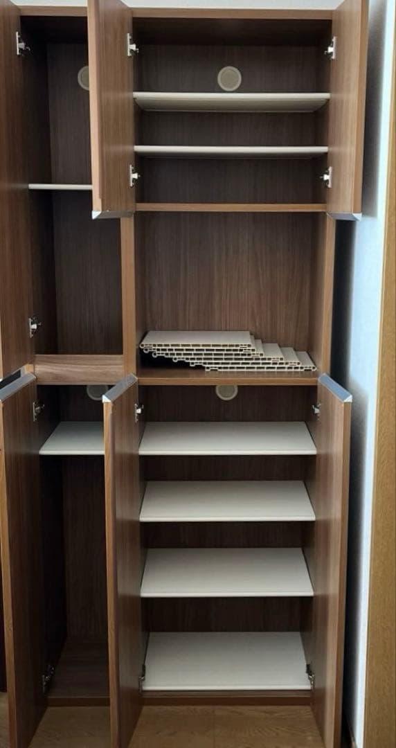 鏡付シューズボックス