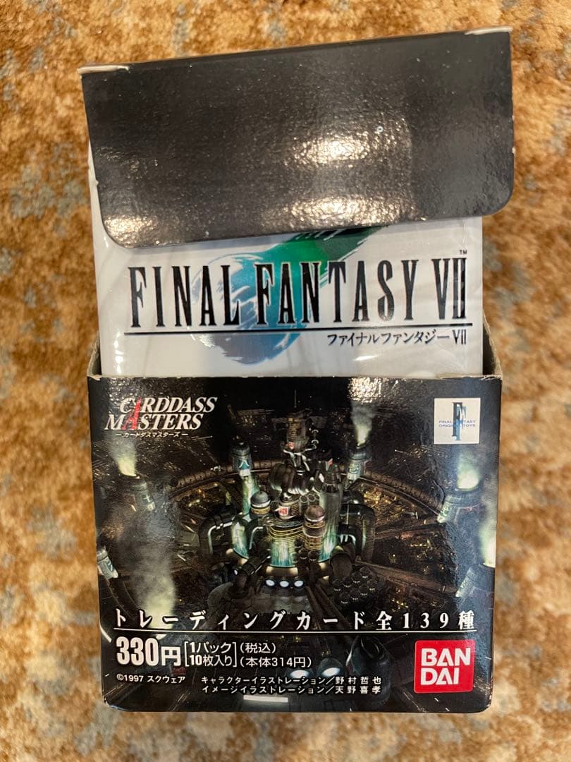 パック　新品　未開封　カード BOXファイナルファンタジー7 FF7