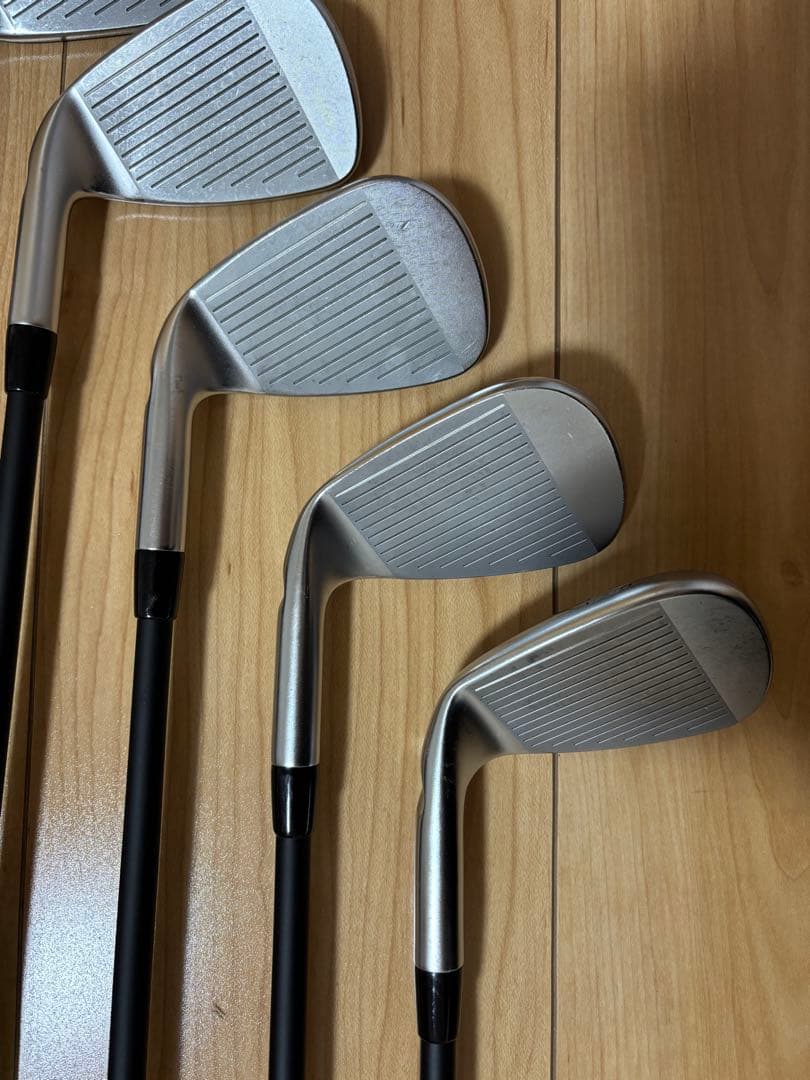 PING i210アイアン　TRAVIL 95S 6番〜UW 6本セット黒ドット