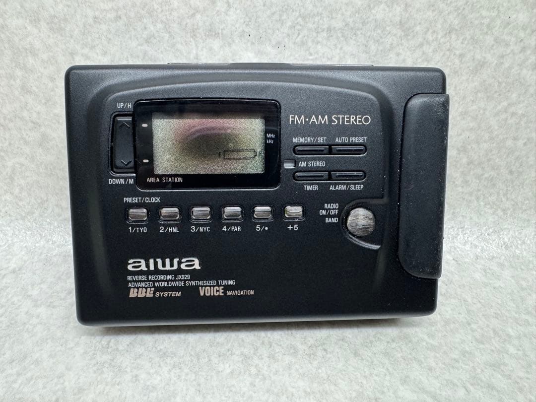 aiwaカセットレコーダー　HS-JX929