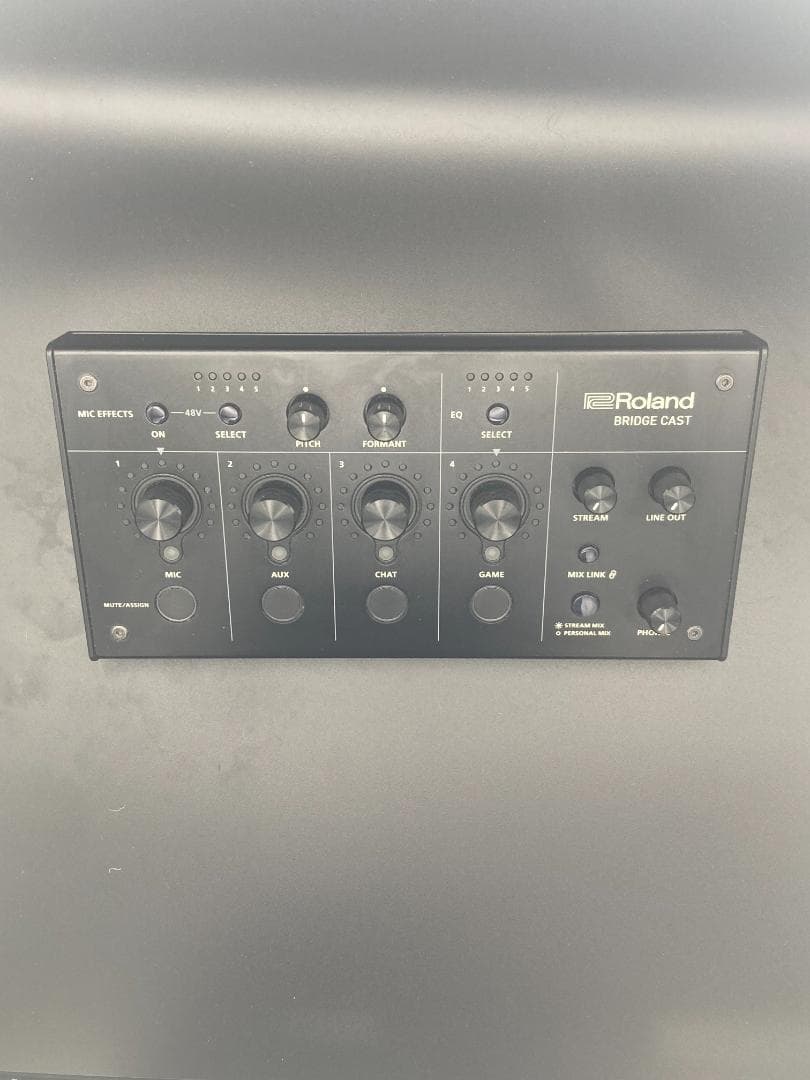 Roland Bridge Cast オーディオインターフェイス 本体+ケーブル