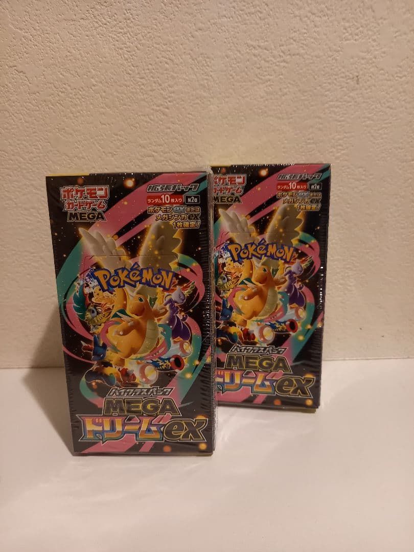 ポケモンカードゲーム MEGA ドリームEX 2ボックス未開封