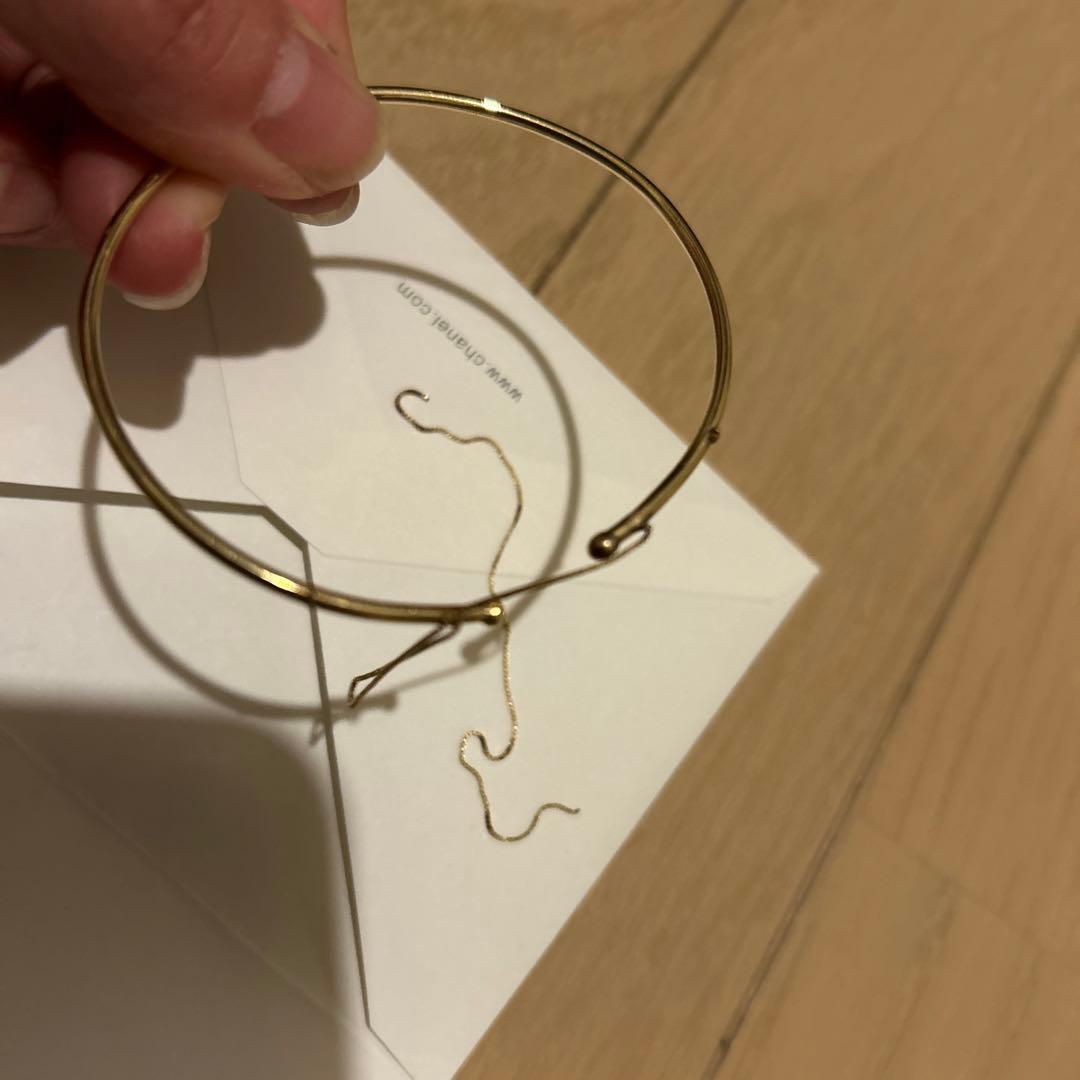 ゴールド チェーンバングル Loren Stewart k14