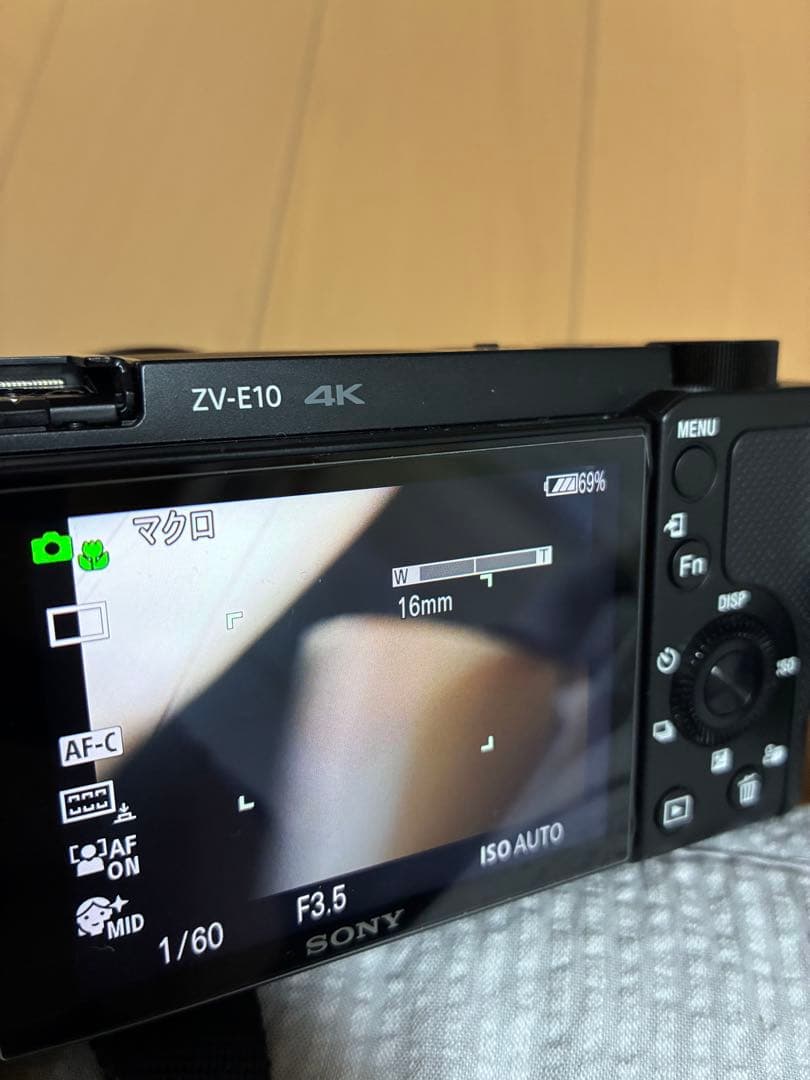 【極美品】SONY ZV-E10L パワーズームレンズ、シャッター回数282回