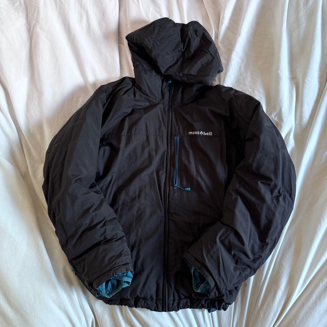 【大人気】mont-bell コロラドパーカー　ダウンジャケット 青