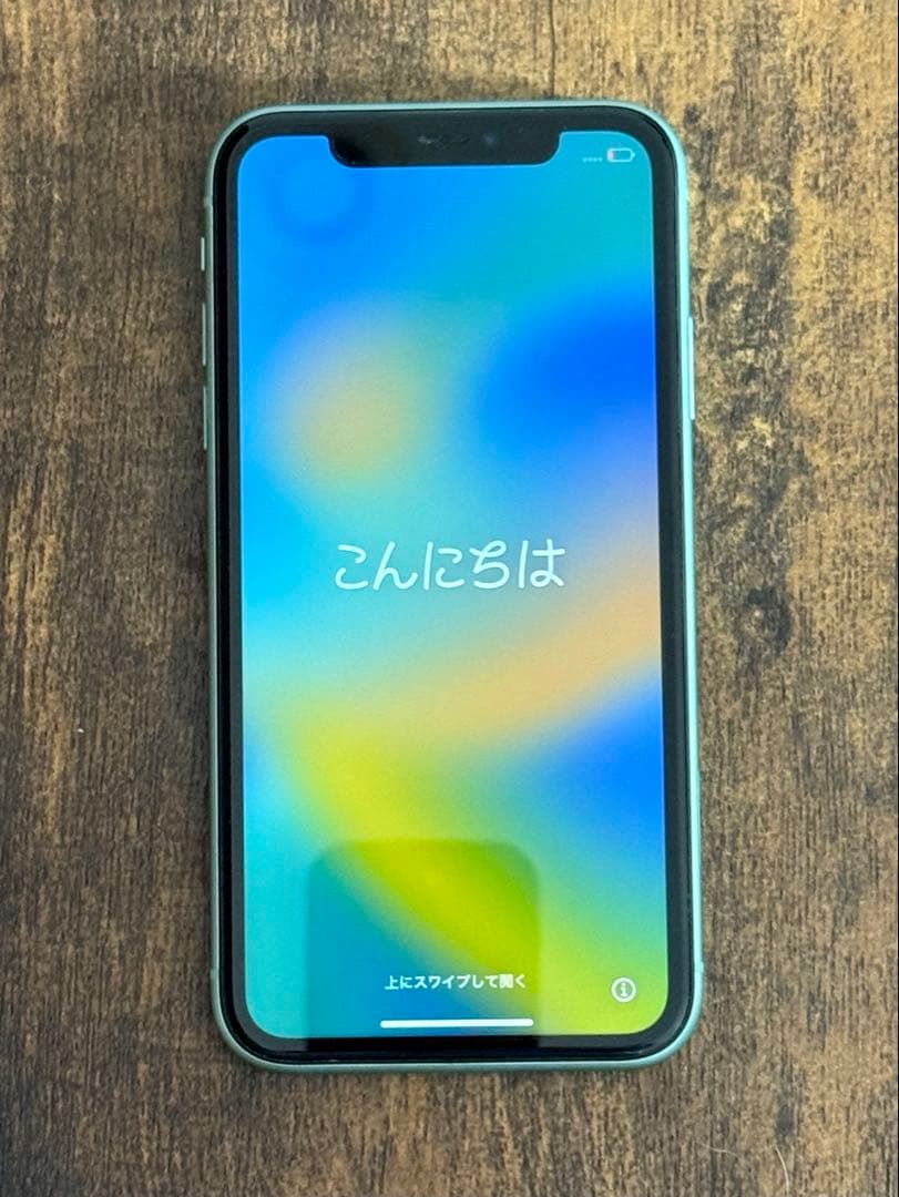 【ジャンク】Apple iPhone 11 64GBミントグリーン 本体