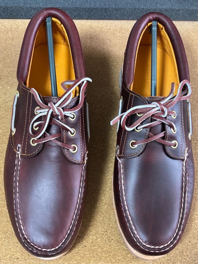 新品未使用 国内正規品 ティンバーランド 3 Eye バーガンディ 28cm