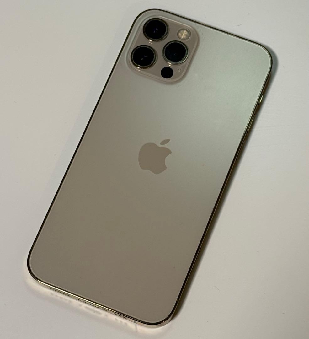 【値段交渉可】【極美品】iPhone12 Pro 128GB ゴールド 84%
