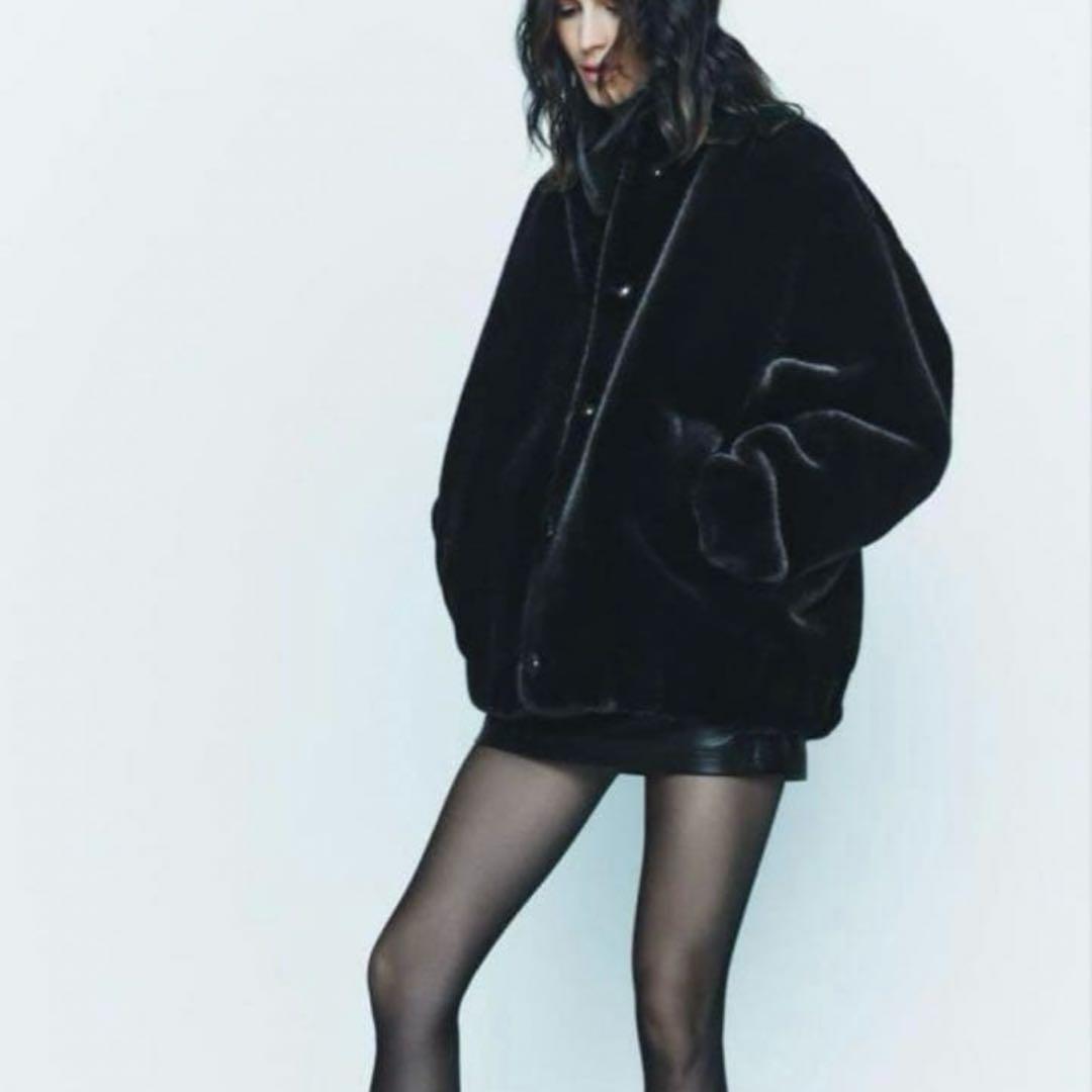 美品✨ZARA ZW COLLECTION フェイクファーボンバージャケットL