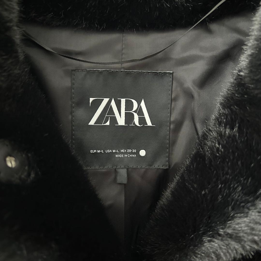 美品✨ZARA ZW COLLECTION フェイクファーボンバージャケットL