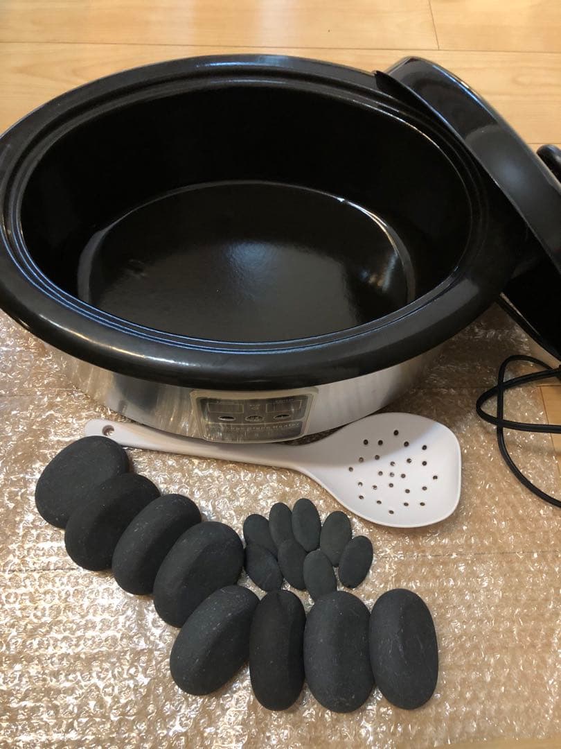 お値下げ中★ホットストーンウォーマー＋ストーンM8個＋ss8個＋おまけ8個付♪