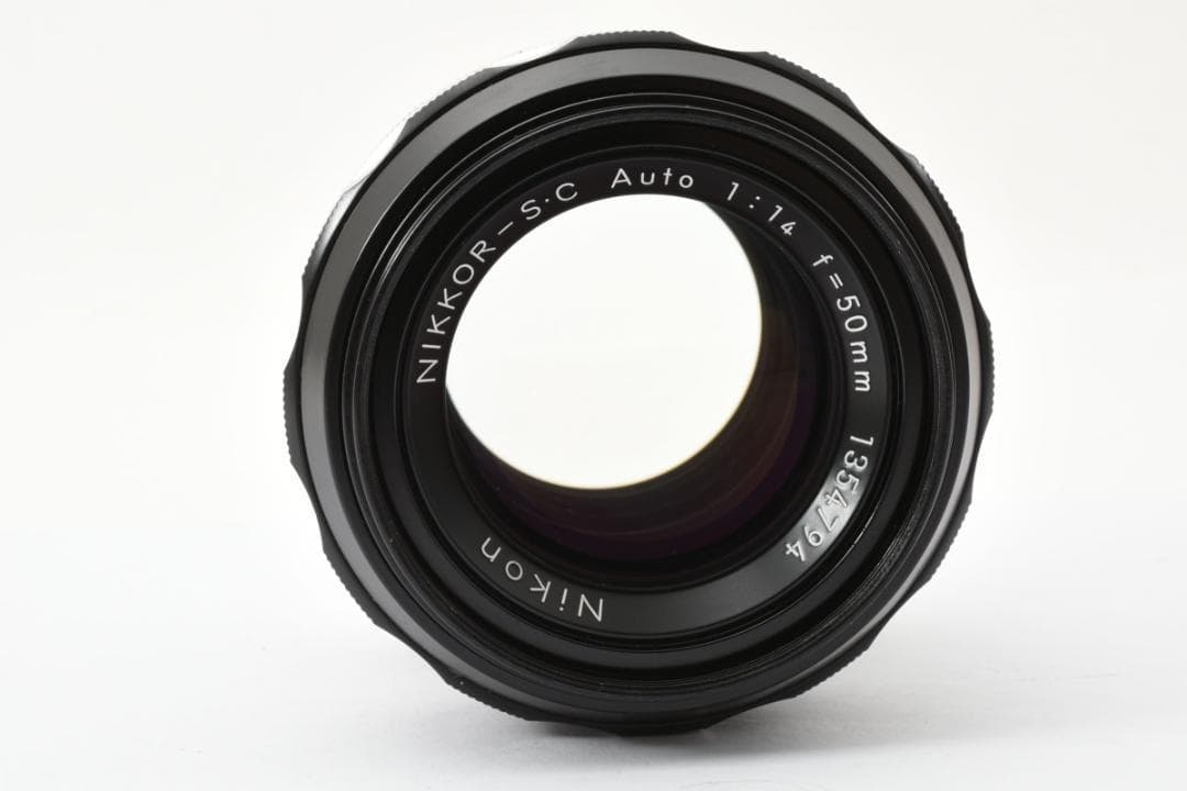 超美品 ニコン NIKKOR-S.C Auto 50mm f1.4 B474