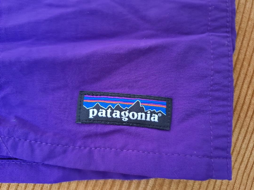 パタゴニア　バギーズショーツ　5インチ　Ｓサイズ　パープル