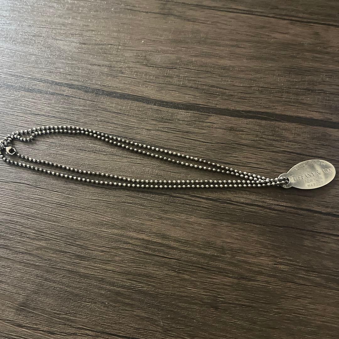 Tiffany & Co. プレート型ネックレス