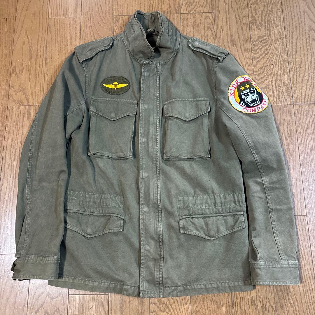ル*ス様 タクシードライバーM-65 オリーブグリーン ミリタリージャケット イ