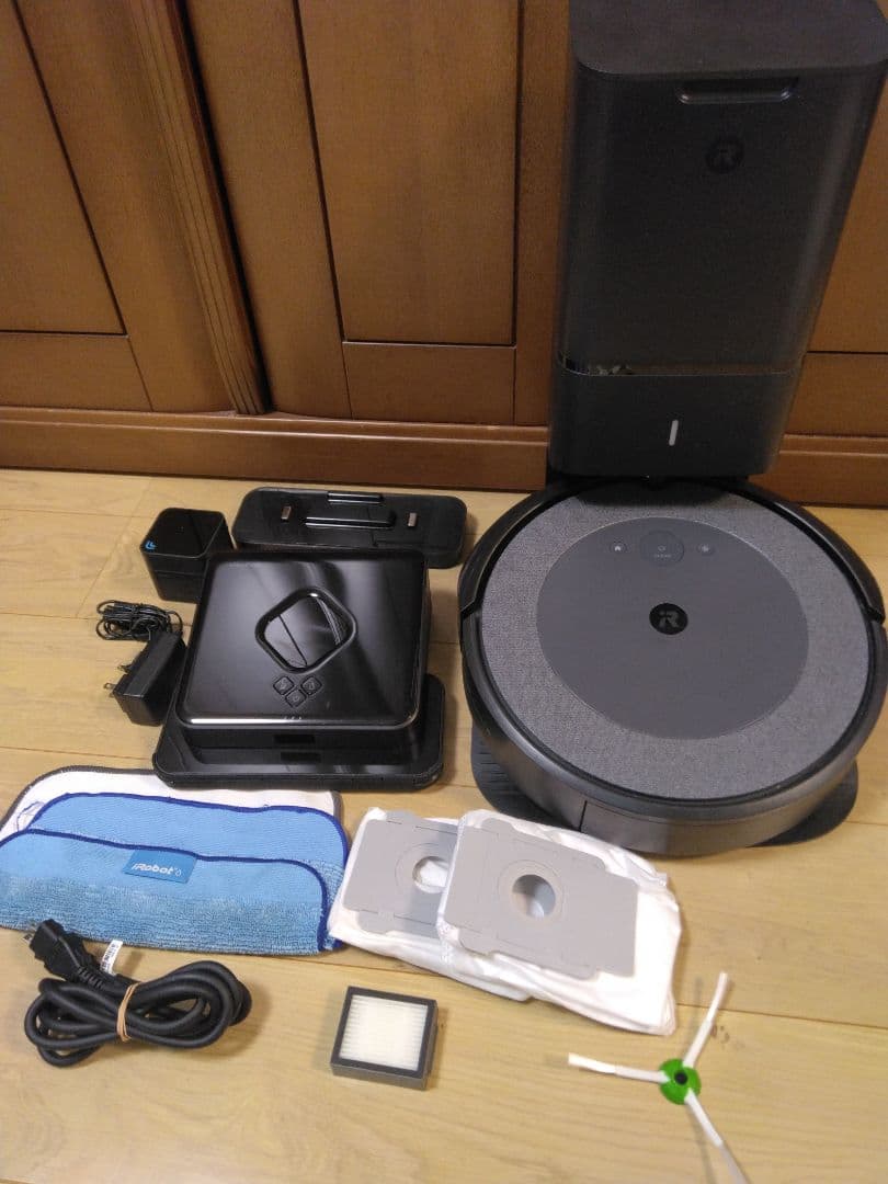 【使用495時間　掃除&拭き掃除連動セット】ルンバi3+ & ブラーバ380t